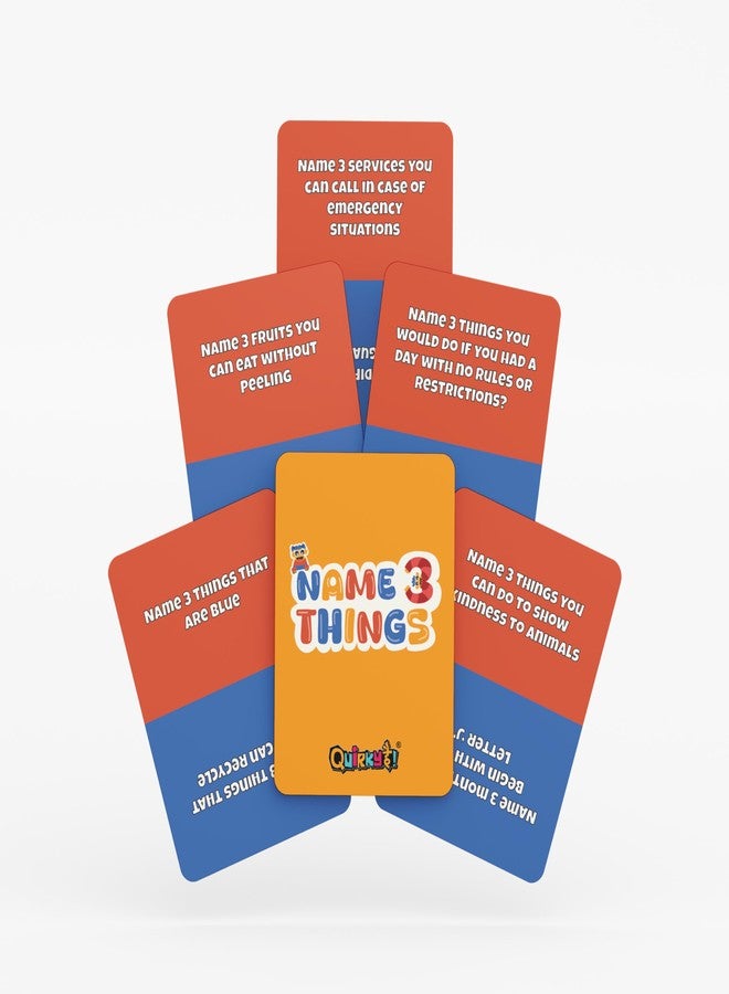 Gangaur Name 3 Things & Bollywood Dumb Charades Card Game Combo - Exciting Fun for Kids, Adults & Family - Perfect for Game Nights, Parties & Gatherings | Ages 6+ - Image 4